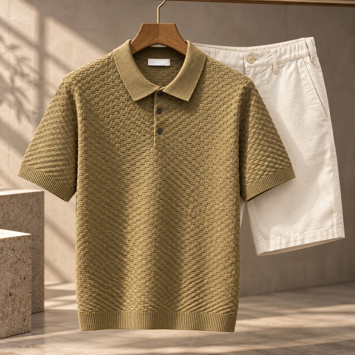 Vellum AirKnit™ | Breathable Textured Polo